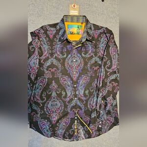 Robert Graham ROYAL Dress Shirt